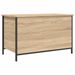 Banc de rangement chêne sonoma 80x42,5x50 cm bois d'ingénierie - Photo n°1