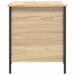 Banc de rangement chêne sonoma 80x42,5x50 cm bois d'ingénierie - Photo n°8