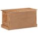 Banc de rangement de chaussures 85x40x45cm Bois d'acacia massif - Photo n°3