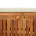 Banc de rangement de jardin avec coussin 91 cm Bois d'acacia - Photo n°9