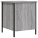 Banc de rangement sonoma gris 40x42,5x50 cm bois d'ingénierie - Photo n°1