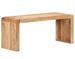 Banc en bois massif d'acacia 110 cm - Modèle Kanza - Photo n°1