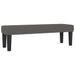 Banc Gris 100x30x30 cm Similicuir - Photo n°2