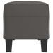 Banc Gris 100x35x41 cm Similicuir - Photo n°4