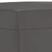 Banc Gris 100x35x41 cm Similicuir - Photo n°5