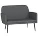 Banc Gris 107x80x81 cm Similicuir - Photo n°1