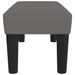 Banc Gris 70x30x30 cm Similicuir - Photo n°4