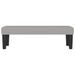 Banc Gris clair 100x30x30 cm Tissu - Photo n°3