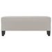 Banc Gris clair 100x35x41 cm Tissu microfibre - Photo n°3