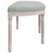 Banc Gris clair 110,5x45x49 cm Velours - Photo n°4