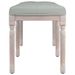 Banc Gris clair 110x40x49 cm Velours - Photo n°4