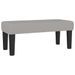 Banc Gris clair 70x30x30 cm Tissu - Photo n°2