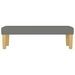 Banc Gris foncé 100x30x30 cm Tissu - Photo n°3