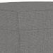 Banc Gris foncé 100x35x41 cm Tissu - Photo n°5