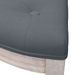 Banc Gris foncé 110,5x45x49 cm Velours - Photo n°6