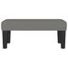 Banc Gris foncé 70x30x30 cm Tissu - Photo n°3