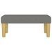 Banc Gris foncé 70x30x30 cm Tissu - Photo n°3