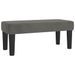 Banc Gris foncé 70x30x30 cm Velours - Photo n°2