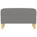 Banc Gris foncé 70x35x41 cm Tissu - Photo n°3