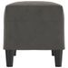 Banc Gris foncé 70x35x41 cm Velours - Photo n°4