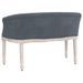 Banc Gris foncé 98x56x69 cm Velours - Photo n°5