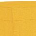 Banc Jaune clair 100x35x41 cm Tissu - Photo n°5