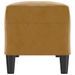 Banc Marron 100x35x41 cm Velours - Photo n°4