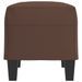 Banc Marron 70x35x41 cm Similicuir - Photo n°4