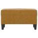 Banc Marron 70x35x41 cm Velours - Photo n°3