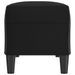 Banc Noir 100x35x41 cm Similicuir - Photo n°3