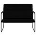 Banc Noir 100x64x80 cm Similicuir - Photo n°3