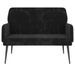 Banc Noir 108x79x79 cm Velours - Photo n°3