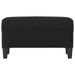 Banc Noir 70x35x41 cm Similicuir - Photo n°3