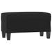 Banc Noir 70x35x41 cm Similicuir - Photo n°2