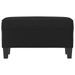 Banc Noir 70x35x41 cm Similicuir - Photo n°3