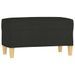 Banc Noir 70x35x41 cm Tissu - Photo n°2