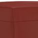 Banc Rouge bordeaux 100x35x41 cm Similicuir - Photo n°5