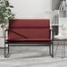 Banc Rouge bordeaux 100x64x80 cm Similicuir - Photo n°1