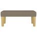 Banc Taupe 70x30x30 cm Tissu - Photo n°3