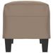 Banc Taupe 70x35x41 cm Tissu microfibre - Photo n°4