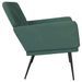 Banc Vert foncé 108x79x79 cm Velours - Photo n°4