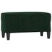 Banc Vert foncé 70x35x41 cm Velours - Photo n°2