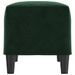 Banc Vert foncé 70x35x41 cm Velours - Photo n°4