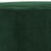 Banc Vert foncé 70x35x41 cm Velours - Photo n°5