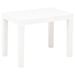 Bancs de jardin 2 pcs Blanc Plastique - Photo n°2