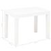 Bancs de jardin 2 pcs Blanc Plastique - Photo n°6