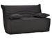 Banquette BZ microfibre 140x200 cm avec coffre de rangement matelas 12 cm Brioca - Photo n°2