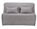 Banquette BZ tissu 140x200 cm matelas Bultex 15 cm Celia - Photo n°1