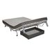 Banquette BZ tissu 140x200 cm matelas Bultex 15 cm Celia - Photo n°4