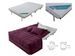 Banquette BZ tissu matelas 12 cm Venus - Photo n°14